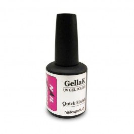 QUICK FINISH vrchní bezvýpotkový UV gel 15ml